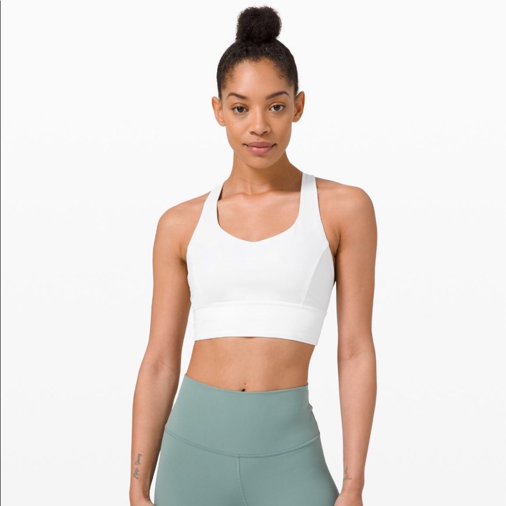 NWOT Free To Be Serene Bra Long Line - White